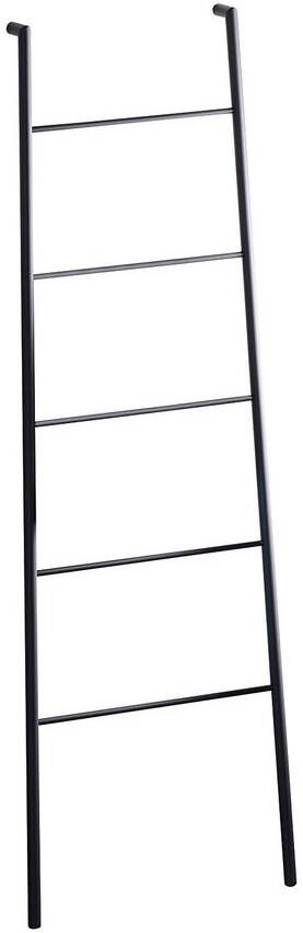 Sapho Industrial stalen ladder 55x170cm mat zwart