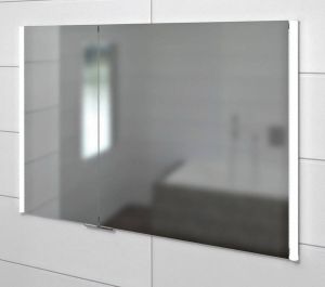 Sapho Integra inbouw spiegelkast met LED verlichting 85x70cm