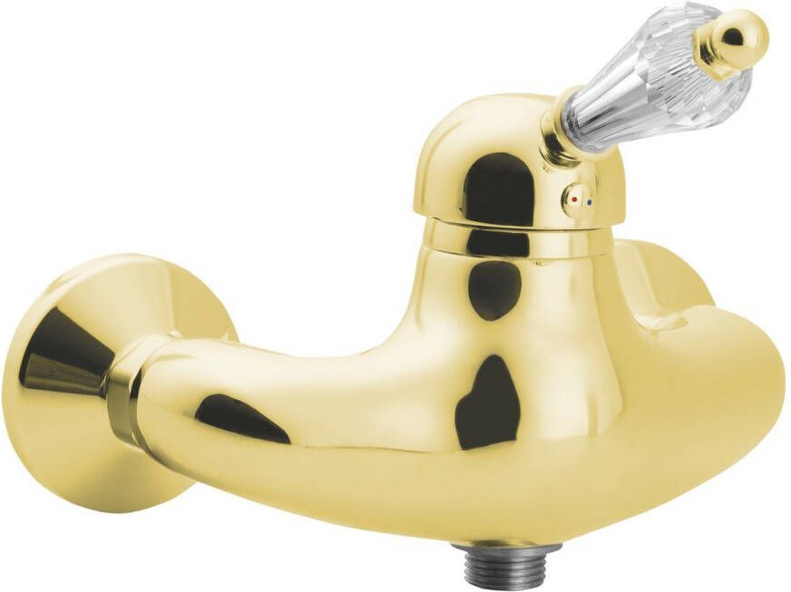 Sapho Kirké Crystal wand douchemengkraan goud