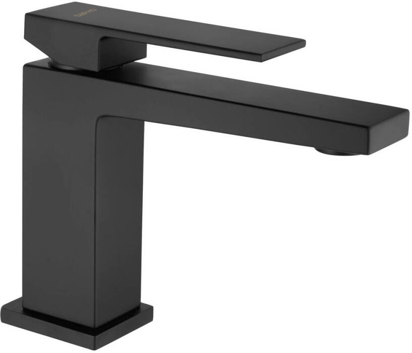 Sapho Latus wastafelkraan 14.3cm zwart mat