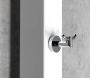 Sapho magnetische dubbele handdoekhaak voor radiatoren chroom - Thumbnail 1