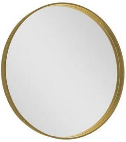 Sapho Notion spiegel rond 60x60cm goud mat