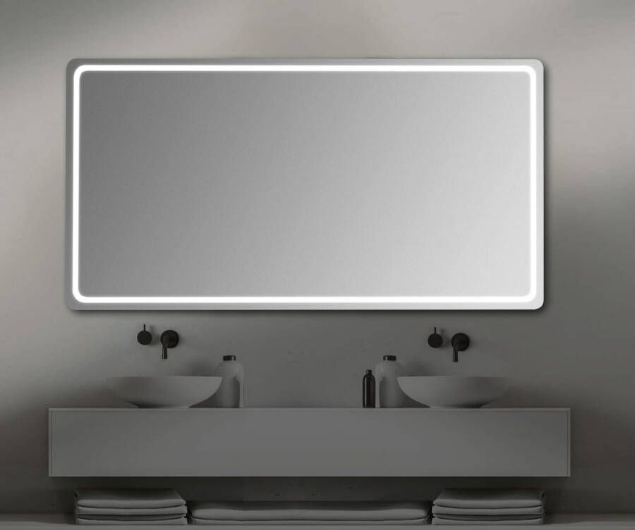 Sapho Nyx badkamerspiegel met verlichting 120x60cm