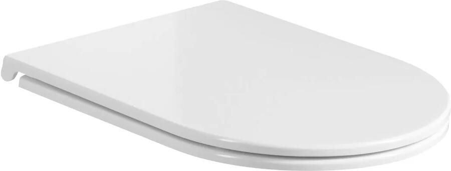 Sapho Avis softclose toiletzitting met quick release wit glans