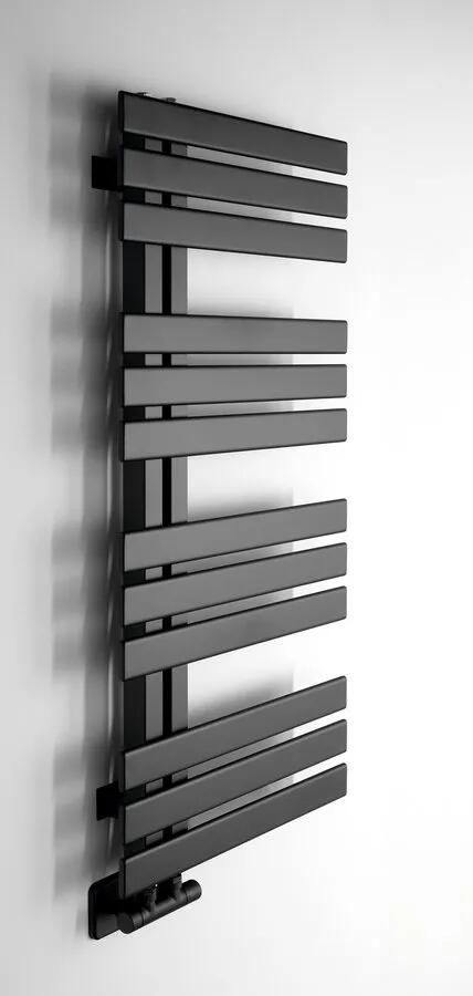 Sapho Silvana badkamer radiator zwart mat 50x97.2cm