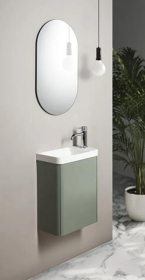 Sapho Zorba toiletmeubel saliegroen
