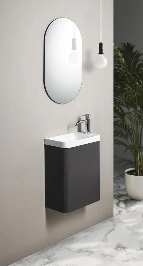 Sapho Zorba toiletmeubel zwart