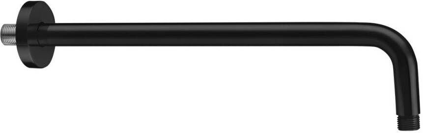 Sapho Slim douche arm 40cm zwart mat