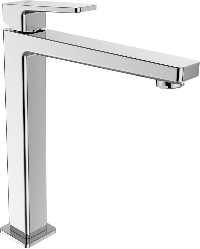 Sapho Tursi hoge wastafelmengkraan zonder pop-up waste chroom