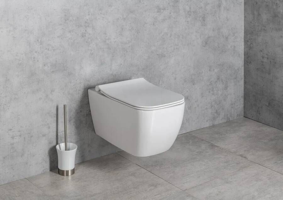 Isvea Vea randloos toilet wit glans
