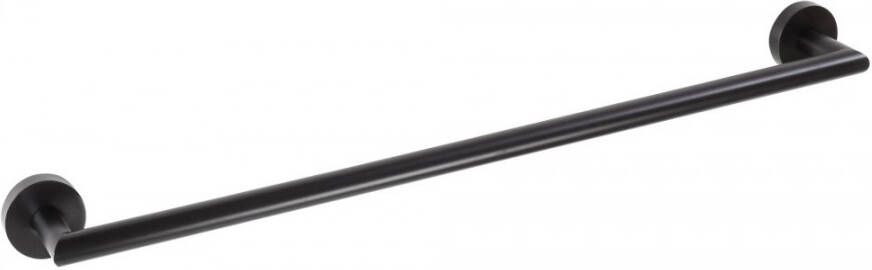 Sapho X-Round handdoekhouder type 1 65cm zwart