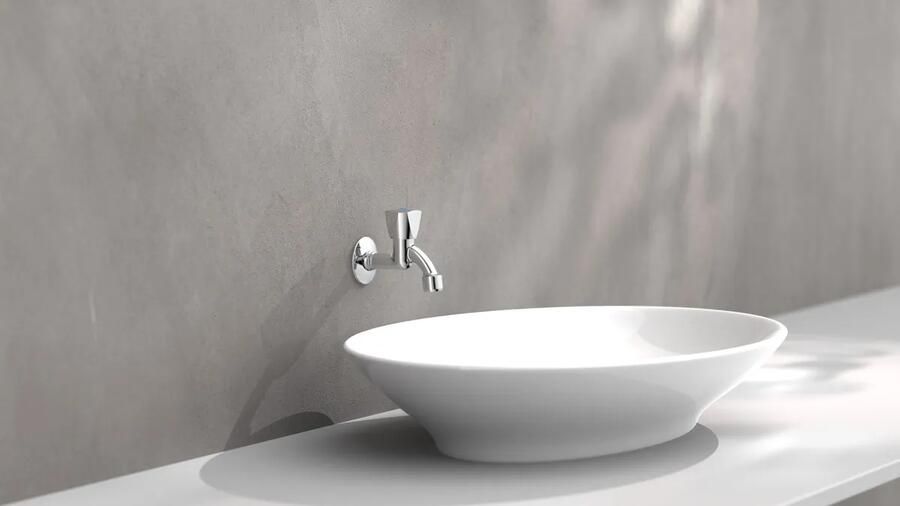 Schutte Carneo inbouw koudwaterkraan chroom