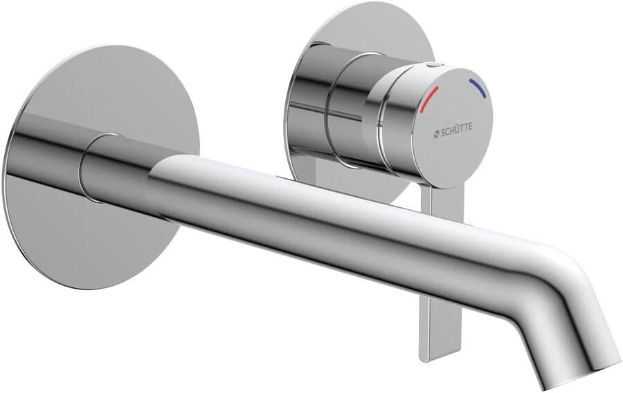 Schutte Los angeles inbouw wastafelkraan chroom
