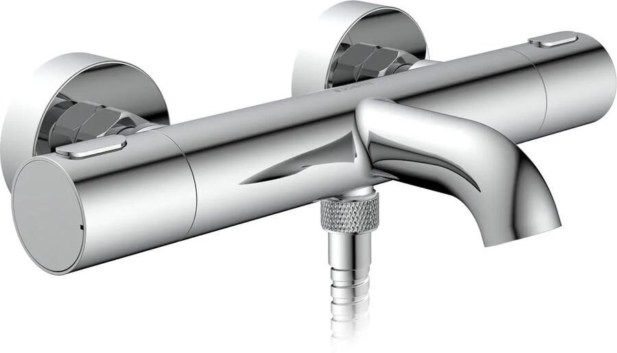 Schutte Los angeles thermostatische badkraan chroom