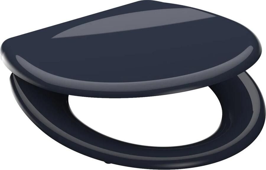 Schütte Toiletzitting Schutte Anthrazit Duroplast Met Soft Close En Quick Release Gelakt Antraciet