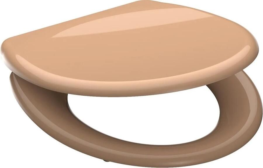 Schütte Toiletzitting Schutte Beige Duroplast Met Soft Close En Quick Release Gelakt Beige - Foto 2