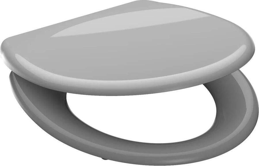 Schütte Toiletzitting Schutte GREY Duroplast Met Soft Close En Quick Release Gelakt Grijs - Foto 2
