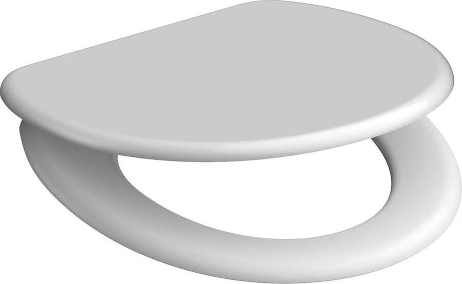 Schutte Miles toiletzitting duroplast met softclose wit glans - Foto 2