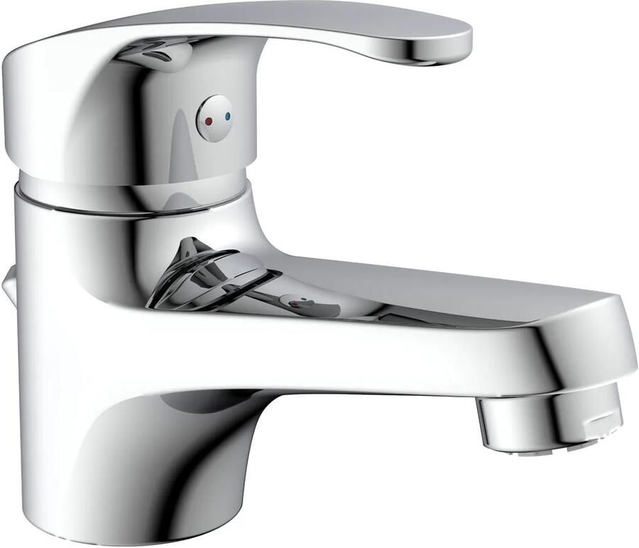 Schütte SCHÜTTE Wastafelmengkraan ORAZI lage druk chroomkleurig