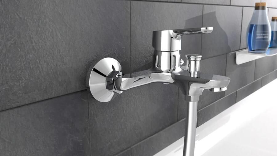 SCHÜTTE Bad-douchemengkraan VICO 105 mm chroom