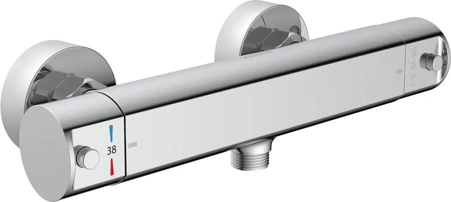 Schütte SCH??TTE Douchemengkraan thermostatisch VITA chroomkleurig