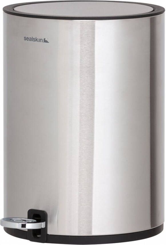 Sealskin Pedaalemmer 3 liter vrijstaand Industrial RVS geborsteld - Foto 2