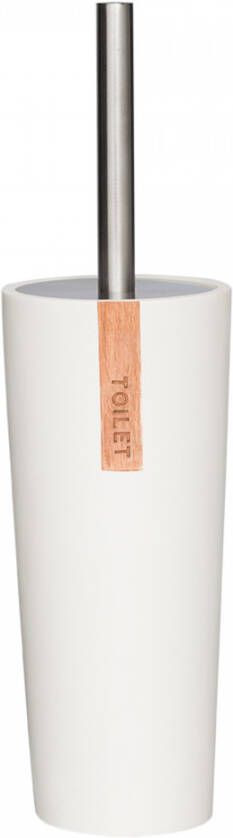 Sealskin Pierra Toiletborstel met houder Polyresin Wit 361870510