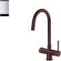 Selsiuz Kokendwaterkraan Steel Rond Gun Metal Inclusief Boiler Kokendwaterkraan Steel Rond Gun Metal Inclusief Single Boiler - Thumbnail 2
