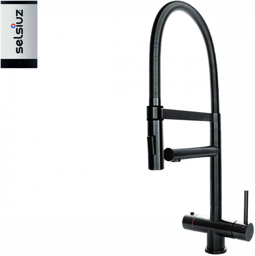 Selsiuz Inox XL kokend water kraan met single boiler gunmetal