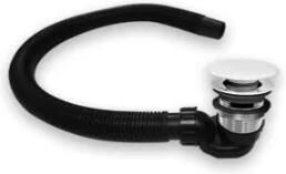 SSI Design afvoerset slimline met solid surface wit mat