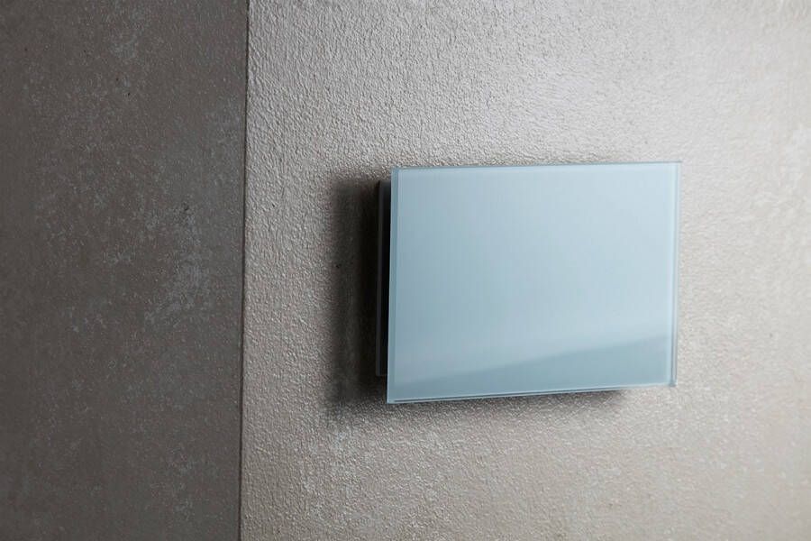 Douche Concurrent Sunshower Ventilatierooster 15x9cm Glas Wit voor Deluxe Pure en Pure - Foto 2