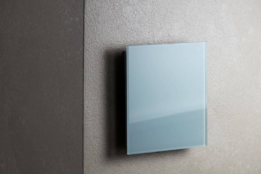 Sunshower ventilatierooster 13x13cm voor Pure en Pure Xl en Deluxe glas Organic Grey 80031 - Foto 2