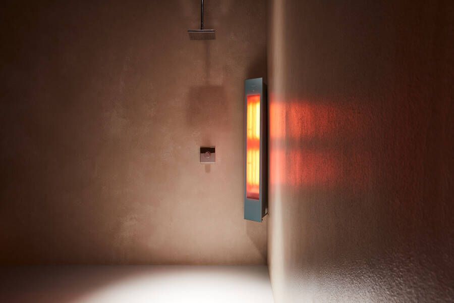 Sunshower Solo Organic Grey infrarood opbouwapparaat 20x125x18cm full body 1500watt Organic Grey 80036 - Foto 2