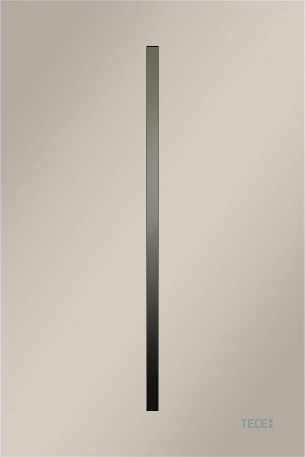 TECE Filo Velvet elektrische urinoir drukplaat 230V netvoeding beige arizona