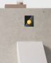 TECE Urinoir Bedieningsplaat Loop Glas Zwart 10 4x12 4 cm (met gouden toets) - Thumbnail 2