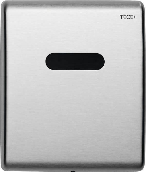 TECE Urinoir Elektronische Bedieningsplaat Planus 10x12 cm RVS Geborsteld (werkt o.b.v. adapter)