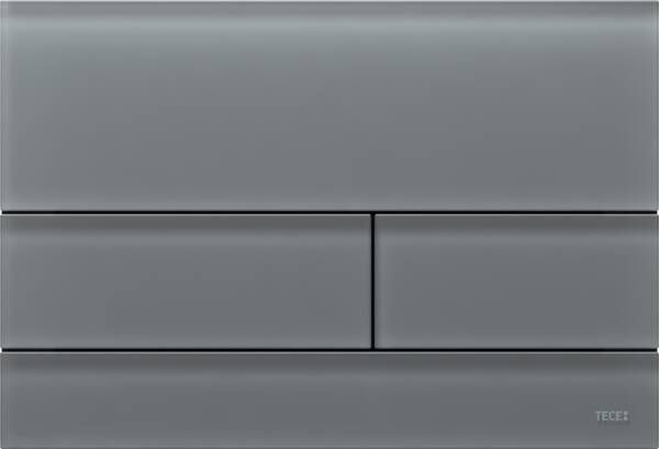 TECE Square II drukplaat gesatineerd glas grijs