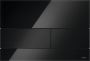 TECE square wc-bedieningsplaat voor duospoeling met toetsen zwart 22 x 15 x 1 cm glas zwart - Thumbnail 2