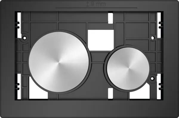 Tece Loop Modular bedieningspaneel geborsteld rvs excl. front voor Profil