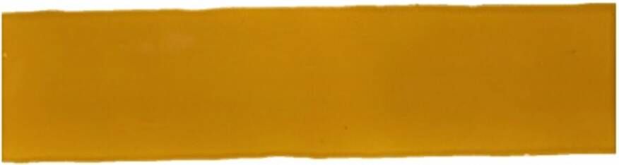 Terre d'Azur Gerona wandtegel visgraat 7.5x30cm Honey Yellow