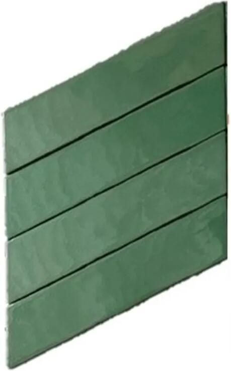 Terre d'Azur Granada wandtegel 6 4x27 5cm links groen