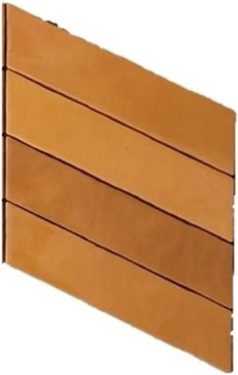 Terre d'Azur Granada wandtegel 6 4x27 5cm rechts bruin