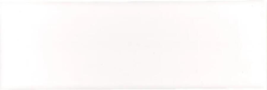 Terre d'Azur Madrid wandtegel 30x10cm wit