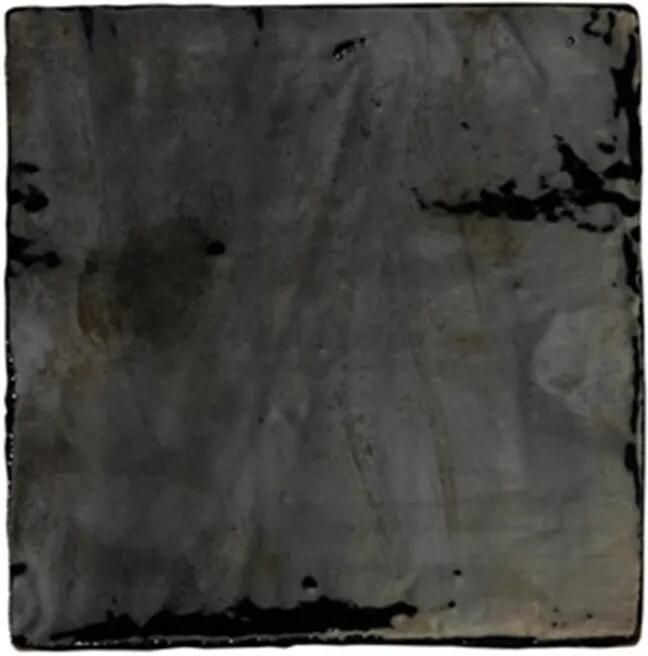 Terre d'Azur Malaga wandtegel 13x13cm zwart per 30 stuks