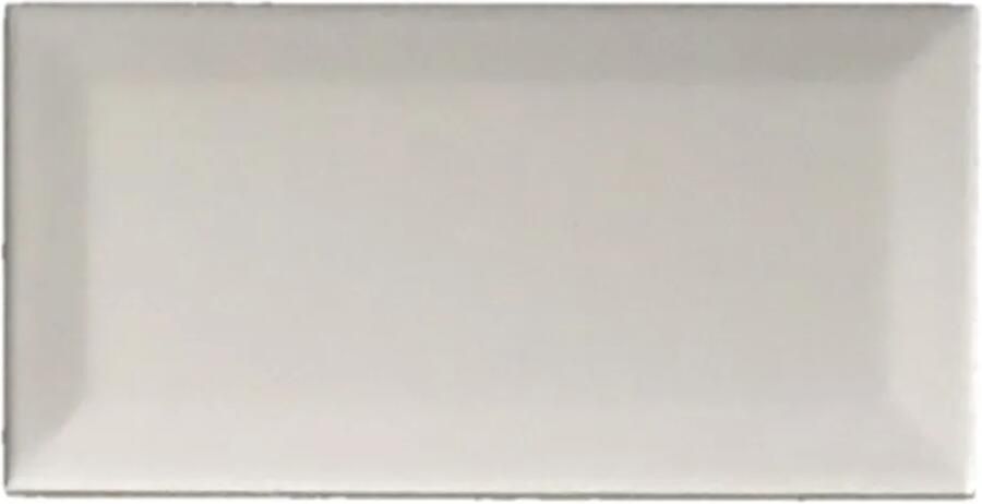 Terre d'Azur Metro wandtegel 10x20cm wit