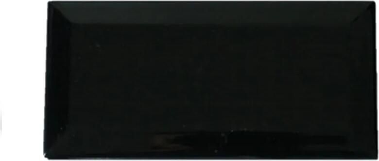 Terre d&apos;Azur Metro wandtegel Metro 15x7 5cm Zwart