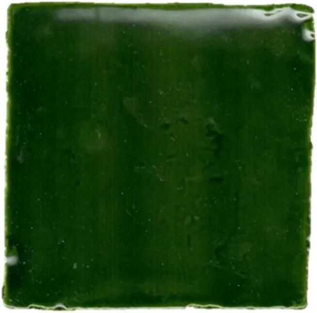 Terre d'Azur Porto wandtegel 10x10cm groen donker per 100 stuks