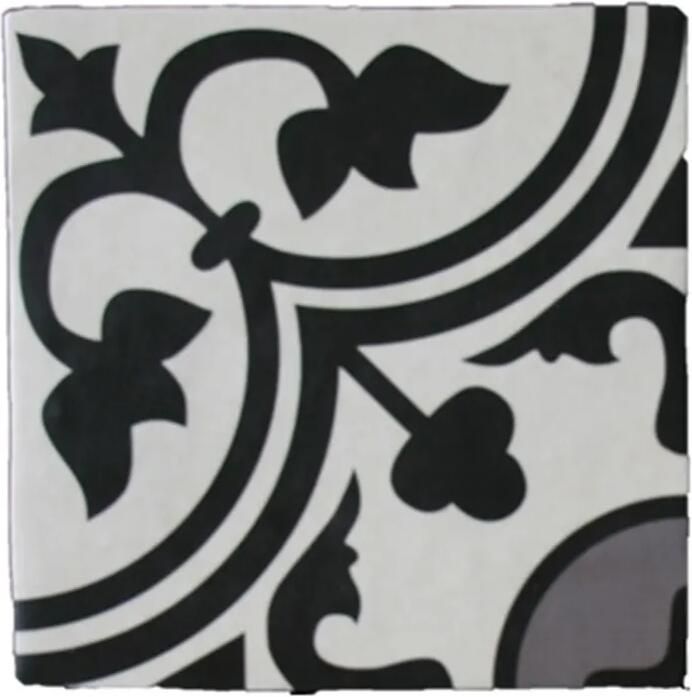 Terre d'Azur Rioja vloertegel Decor 20x20cm creme grijs per 25 stuks