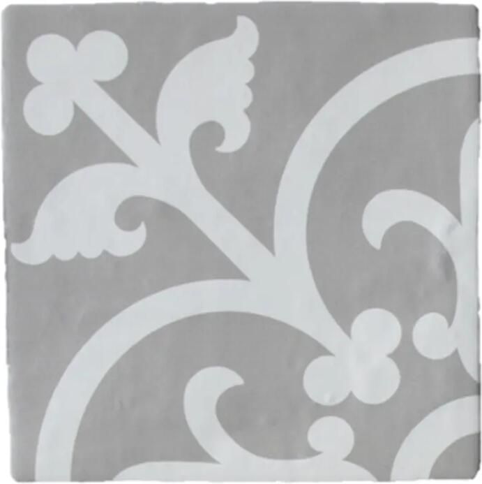 Terre d'Azur Rioja vloertegel Decor 20x20cm wit grijs per 25 stuks