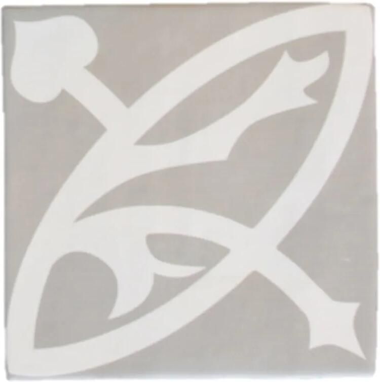 Terre d'Azur Rioja vloertegel Decor 20x20cm wit grijs per 25 stuks